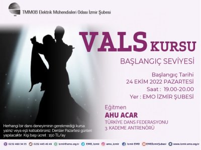BAŞLANGIÇ SEVİYESİ VALS KURSU // ONLİNE KAYIT