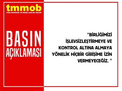 SENARYO AYNI: BİRLİĞİMİZİ İŞLEVSİZLEŞTİRMESİNE <B>İZİN</B> VERMEYECEĞİZ