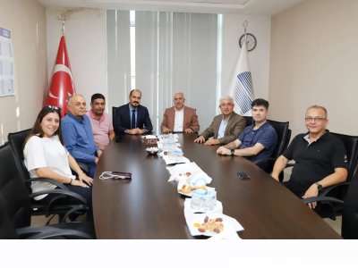 AKDENİZ BELEDİYE BAŞKANI M.MUSTAFA GÜKTAK`TAN ŞUBE YÖNETİM KURULUMUZA ZİYARET