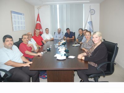 MERSİN ÜNİVERSİTESİ ELEKTRİK ELEKTRONİK MÜHENDİSLİĞİ BÖLÜM BAŞKANI VE BÖLÜM ÖGRETİM ÜYELERİ EMO MERSİN ŞUBEMİZİ ZİYARET ETTİLER.