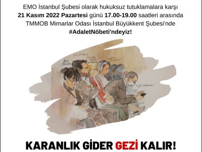 ADALET NÖBETİ`NDEYİZ!