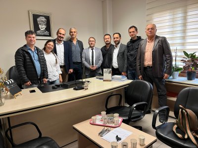 YENİŞEHİR BELEDİYESİ İKLİM DEĞİŞİKLİĞİ VE SIFIR ATIK MÜDÜRÜ, ENERJİ YÖNETİCİSİ ÜYEMİZ UMUT TEMİZKAN`İ 13.DONEM YÖNETİM KURULU OLARAK  ZİYARET ETTİK