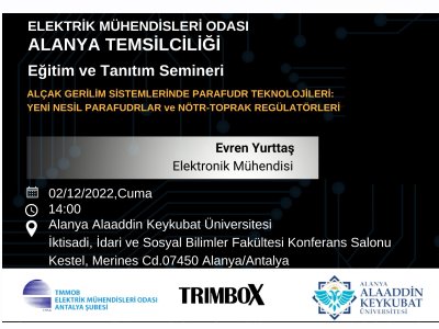ALANYA TEMSİLCİLİĞİMİZDE TEKNİK SEMİNER