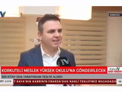 ŞUBE BAŞKANIMIZ ŞABAN TAT KANAL V TV ANA HABERDE