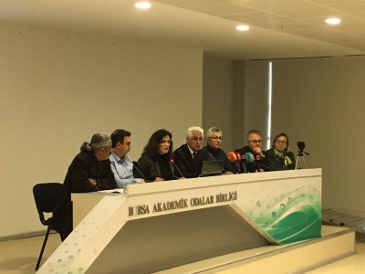 ULUDAĞ` DA ALAN BAŞKANLIĞI İSTEMİYORUZ! BASIN AÇIKLAMASI YAPILDI