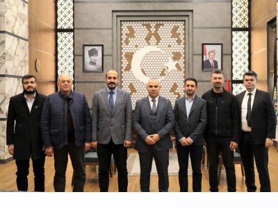 ŞUBE YÖNETİM KURULUMUZUN NİĞDE TEMSİLCİLİĞİ ZİYARETLERİ KAPSAMINDA NİĞDE VALİSİ SN. MUSTAFA KOÇ`U MAKAMINDA ZİYARET ETTİK