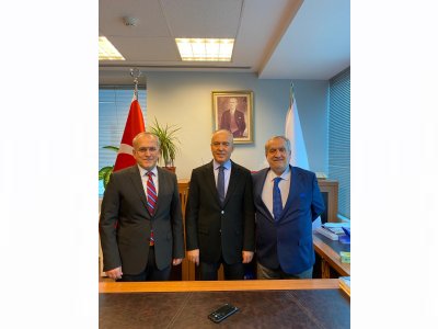 BİSİKLET FEDERASYONU BAŞKANI EMİN MÜFTÜOĞLU`NA ZİYARET