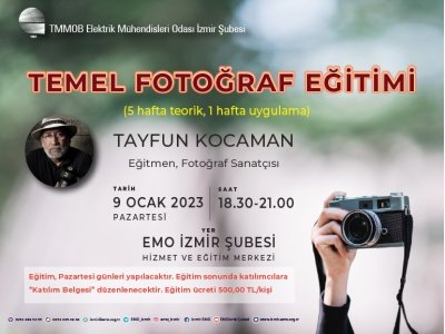 TEMEL FOTOĞRAF EĞİTİMİ