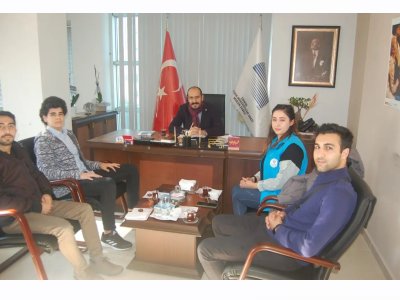 GENÇLİK VE SPOR BAKANLIĞI VE UNICEF YÜRÜTÜCÜLÜĞÜNDE BİR SOSYAL GİRİŞİM DESTEK PROGRAMI OLAN GENÇ UPSHIFT PROGRAMI KOORDİNATÖRÜ VE PROJE EKİBİ ŞUBEMİZİ ZİYARET ETTİ