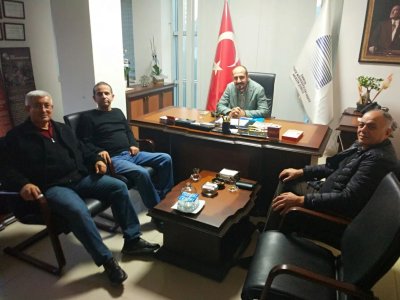 EMO MERSİN ŞUBE ÜYEMİZ, DEĞERLİ MESLEKTAŞIMIZ MURAT ÇEVİREN YÖNETİM KURULUMUZU ZİYARET ETTİ.