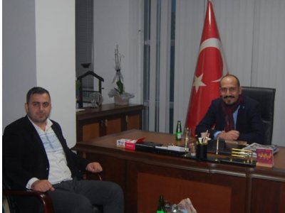ÇEVRE MÜHENDİSLERİ ODASI MERSİN ŞUBE BAŞKANI DR. SİNAN CAN ŞUBEMİZİ ZİYARET ETTİ.
