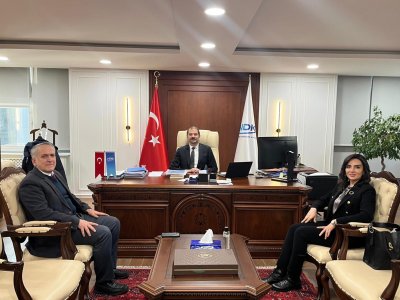 NÜKLEER DÜZENLEME KURUMU BAŞKANLIĞINA ZİYARET GERÇEKLEŞTİ