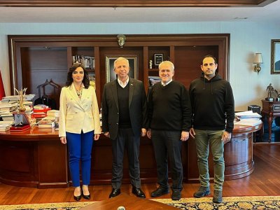 ANKARA BÜYÜKŞEHİR BELEDİYE BAŞKANI MANSUR YAVAŞA ZİYARET