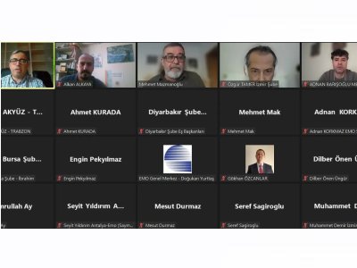 EMO BAŞKANLAR VE SAYMANLAR TOPLANTISINA ŞUBEMİZİ TEMSİLEN ALKAN ALKAYA VE ADNAN BARIŞOGLU KATILIM SAĞLADI