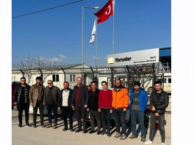 ENERJİSA MUT TAKIM YÖNETİCİSİ SN. HASAN ALİ ATAŞ`I VE YATIRIM PLANLAMA UZMANI MESLEKTAŞIMIZ ELEKTRİK ELEKTRONİK MÜHENDİSİ MURAT ÖZKÖSE`Yİ SMM ÜYELERİMİZ İLE BİRLİKTE ZİYARET ETTİK
