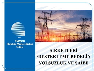 ŞİRKETLERİ DESTEKLEME BEDELİ; YOLSUZLUK VE ŞAİBE
