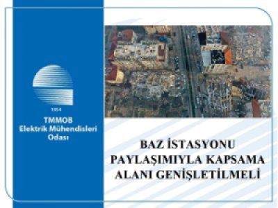 DEPREM BÖLGESİNDE KULLANILACAK ÖNCELİKLİ MALZEME LİSTESİ
