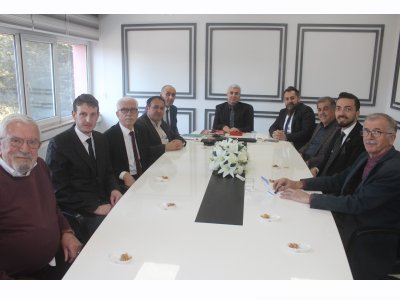 ISPARTA ÇEVRE, ŞEHİRCİLİK VE İKLİM DEĞİŞİKLİĞİ İL MÜDÜRLÜĞÜ`NDE TOPLANTI YAPILDI