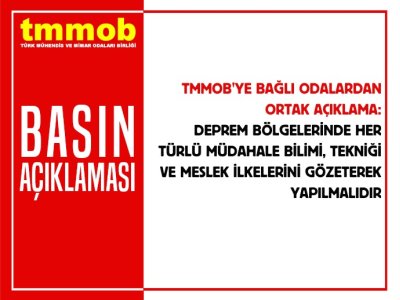 `BİLİMİ VE TEKNİĞİ ESAS ALIN!`