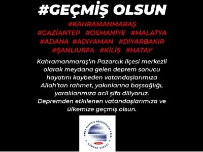 GEÇMİŞ OLSUN TÜRKİYE