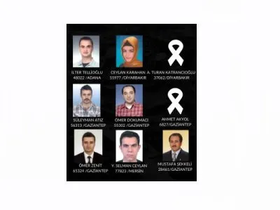KAHRAMANMARAŞ MERKEZLİ DEPREMLERDE ODA ÜYELERİMİZDEN 9 MESLEKTAŞIMIZ HAYATINI KAYBETTİ