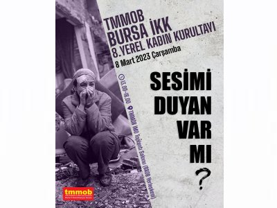 TMMOB BURSA İL KOORDİNASYON KURULU 8. YEREL KADIN KURULTAYI