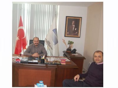 MERSİN TİCARET VE SANAYİ ODASI BİLGİ VE İLETİŞİM  TEKNOLOJİLERİ MÜDÜRLÜĞÜ ŞEFİ TURGUT ERMERCİMEK EMO MERSİN ŞUBE BAŞKANIMIZA HAYIRLI OLSUN ZİYARETİNDE BULUNDU.