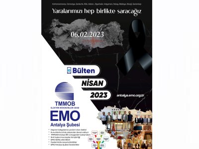 EMO ANTALYA ŞUBESİ E-BÜLTENİ YAYINLANDI