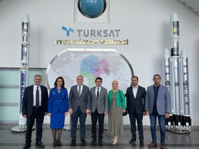 EMO ANKARA ŞUBESİ`NDEN TÜRKSAT ZİYARETİ