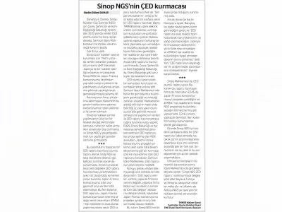 SİNOP NGSNİN ÇED KURMACASI (NEDİM BÜLENT DAMAR/BİRGÜN)