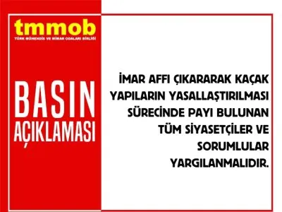 SORUMLULULAR <B> YARGILANMALI!</B>