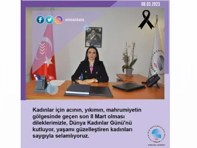 8 MART DÜNYA KADINLAR GÜNÜ KUTLU OLSUN