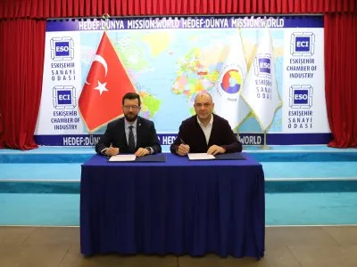 ESKİŞEHİR SANAYİ ODASI İLE EĞİTİM PROTOKOLÜ İMZALANDI