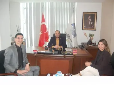 HİLTON MERSİN OTELİ`NDEN KURUMSAL SATIŞ MÜDÜRÜ RABİA EKİCİ VE GRUP ORGANİZASYONLAR SATIŞ TEMSİLCİSİ MERTCAN MERT ŞUBE BAŞKANIMIZI ZİYARET ETTİ.