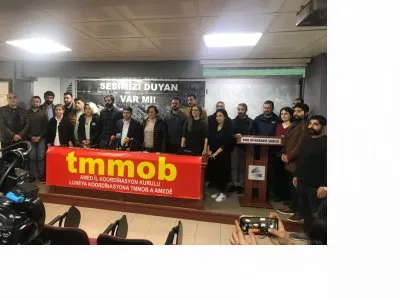 TMMOB DİYARBAKIR İL KOORDİNASYON KURULU BASIN TOPLANTISI DÜZENLEDİ..