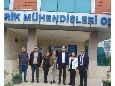 CHP MERSİN MİLLETVEKİLİ ADAYI SN. NURSEN YÜCESOY TEMİZKAN EMO MERSİN ŞUBE BAŞKANIMIZ DOÇ. DR. ALKAN ALKAYA`YI ZİYARET ETTİ.