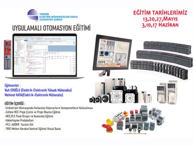 PLC OTOMASYON EĞİTİMİ 3. GRUP PROGRAMI BAŞLIYOR