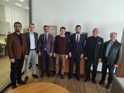 ŞUBE YÖNETİM KURULUMUZ, OSMANGAZİ ELEKTRİK DAĞITIM A.Ş. KÜTAHYA İL MÜDÜRÜ K.UĞUR MUMCU`YU ZİYARET ETTİ