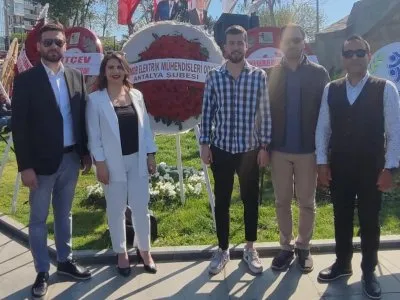 23 NİSAN ULUSAL EGEMENLİK VE ÇOCUK BAYRAMI ÇELENK SUNMA TÖRENİNE KATILIM SAĞLANDI