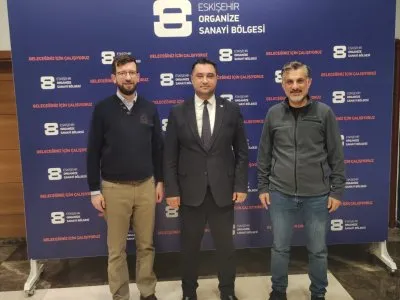 ESKİŞEHİR ORGANİZE SANAYİ BÖLGE MÜDÜRÜ ERHAN TATAR ZİYARET EDİLDİ