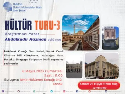 İZMİR KÜLTÜR TURU-3  DUYURUSU