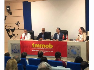 TÜRKİYE İŞÇİ PARTİSİ MERSİN MİLLETVEKİLİ ADAYLARI TMMOB MERSİN İL KOORDİNASYON KURULUMUZU ZİYARET EDEREK ÜYELERİMİZ İLE BİR ARAYA GELDİLER.