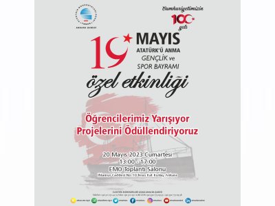 CUMHURİYETİMİZİN 100. YILINDA GENÇLERLE 19 MAYIS ÖZEL ETKİNLİĞİ