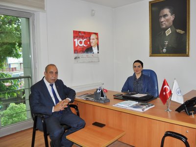 DEPREM BÖLGESİNDEN GAZETECİ REMZİ HAYTA`NIN EMO ANKARA ŞUBESİNE ZİYARETİ