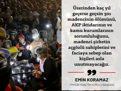 SOMA İÇİN, BİR DAHA BÖYLESİ FELAKETLER YAŞAMAMAK İÇİN