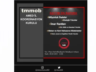`KAYYIM İRADE GASPI VE KENT KIRIMI ÖN RAPORU` KAMUOYU İLE PAYLAŞILACAKTIR..