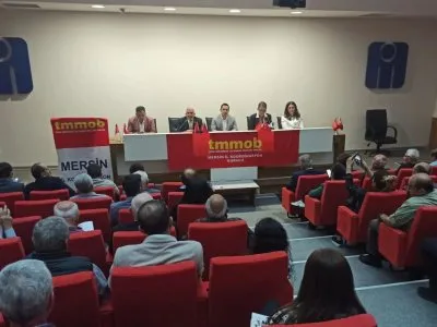 İYİ PARTİ MERSİN MİLLETVEKİLİ ADAYLARI TMMOB MERSİN İL KOORDİNASYON KURULU ÜYELERİ İLE BİR ARAYA GELDİ.