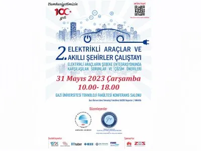 ELEKTRİKLİ ARAÇLAR VE AKILLI ŞEHİRLER ÇALIŞTAY SERİSİNİN İKİNCİSİ 31 MAYIS`TA DÜZENLENECEK