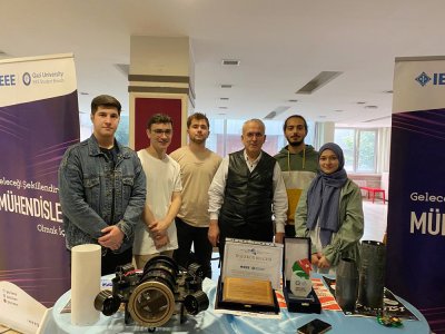 GAZİ ÜNİVERSİTESİ MÜHENDİSLİK FAKÜLTESİ ELEKTRİK-ELEKTRONİK MÜHENDİSLİĞİ BÖLÜMÜ BİTİRME PROJESİ SERGİSİ VE MEZUN BULUŞMASINA KATILDIK