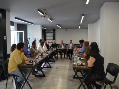 DENİZLİ TİCARET ODASI YÖNETİM KURULU VE MESLEK KOMİTESİ ÜYELERİ ŞUBEMİZİ ZİYARET ETTİ